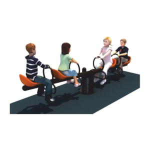 Spring Seesaw Fourseater