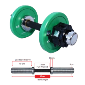 LOADABLE OLYMPIC DUMBBELLS