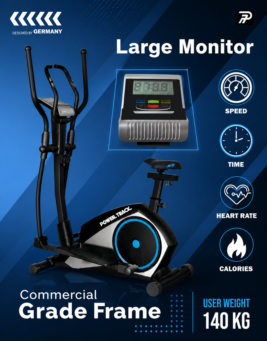 PT - 2080 ELIPTICAL CROSS TRAINER - Image 4