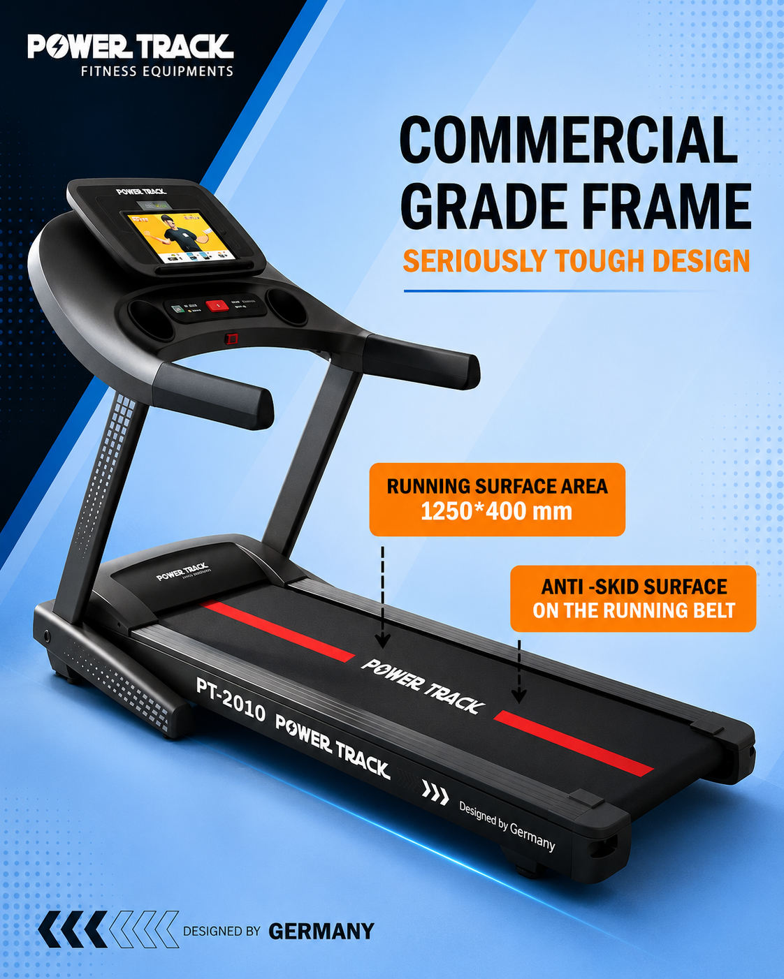 MOTORISED TREADMILL PT-2010